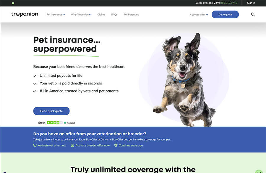 trupanion pet insurance